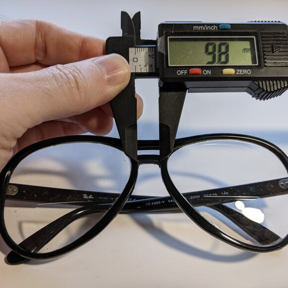 Ray Ban Vagabond RB 4355-V Glasses Frames 58 15 140 Made in Italy - Picture 11 of 16